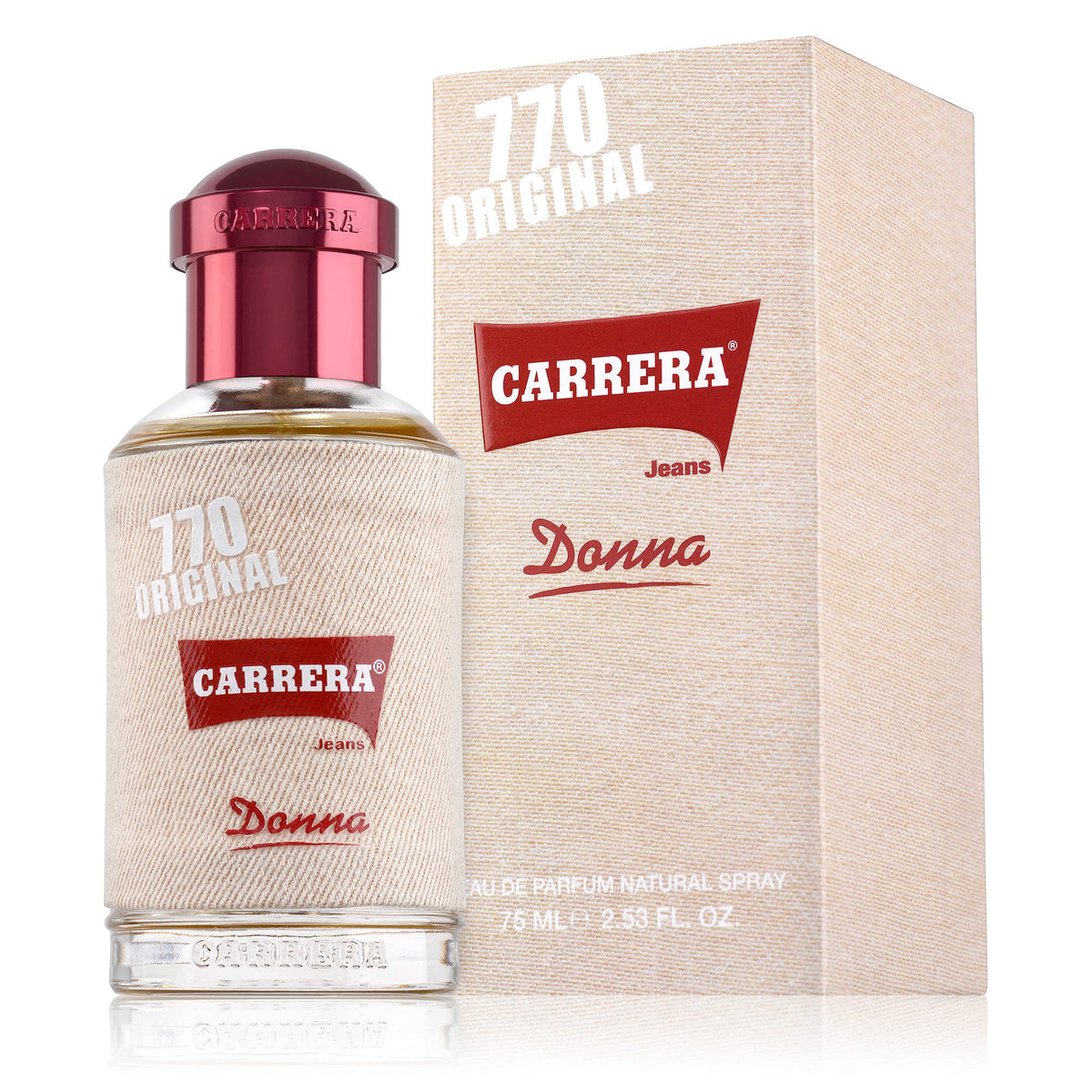 Carrera 770 Original Jeans Donna Eau De Parfum Spray for Women 75ml/2.53oz