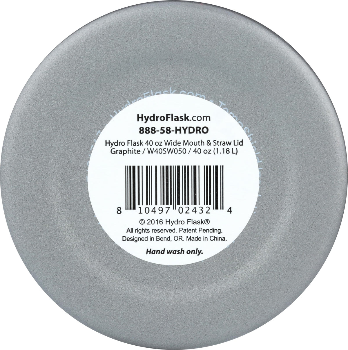 Hydro Flask Standard Mouth Water Bottle with Flex Cap Pacific 21oz/621ml