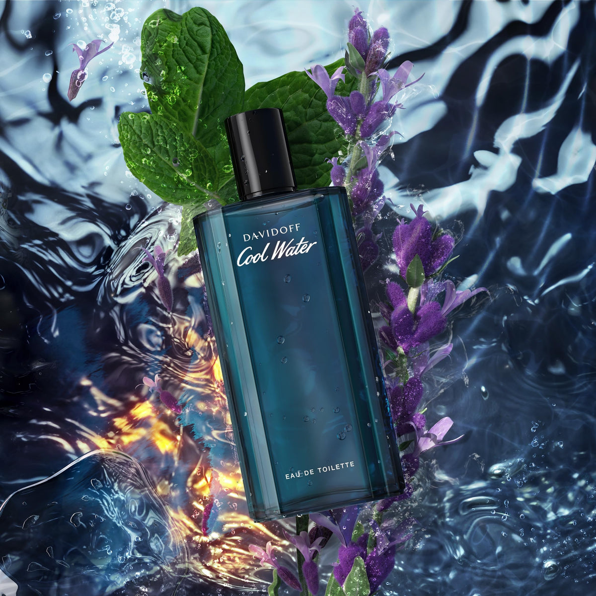Davidoff Cool Water Eau De Toilette Spray for Men 2.5oz/75ml