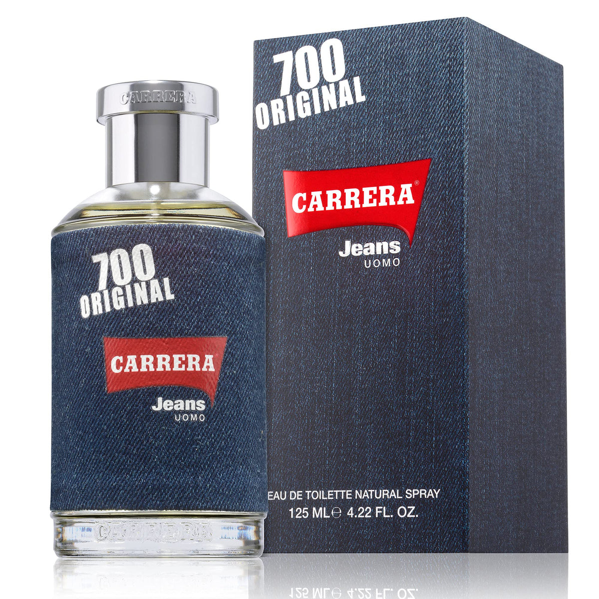 Carrera Jeans 700 UOMO ORIGINAL Eau de Toilette for Men, 4.22 Fl Oz