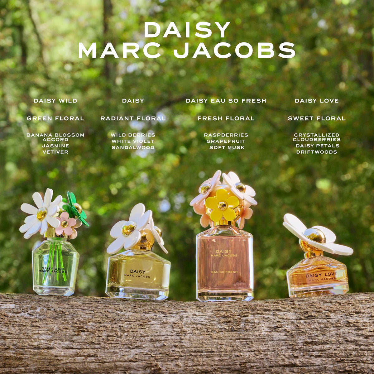 Marc Jacobs Daisy Eau So Fresh Eau De Toilette for Women 4.2oz/125ml