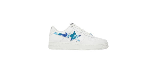 A Bathing Ape Bape Sta Low ABC Camo White Blue