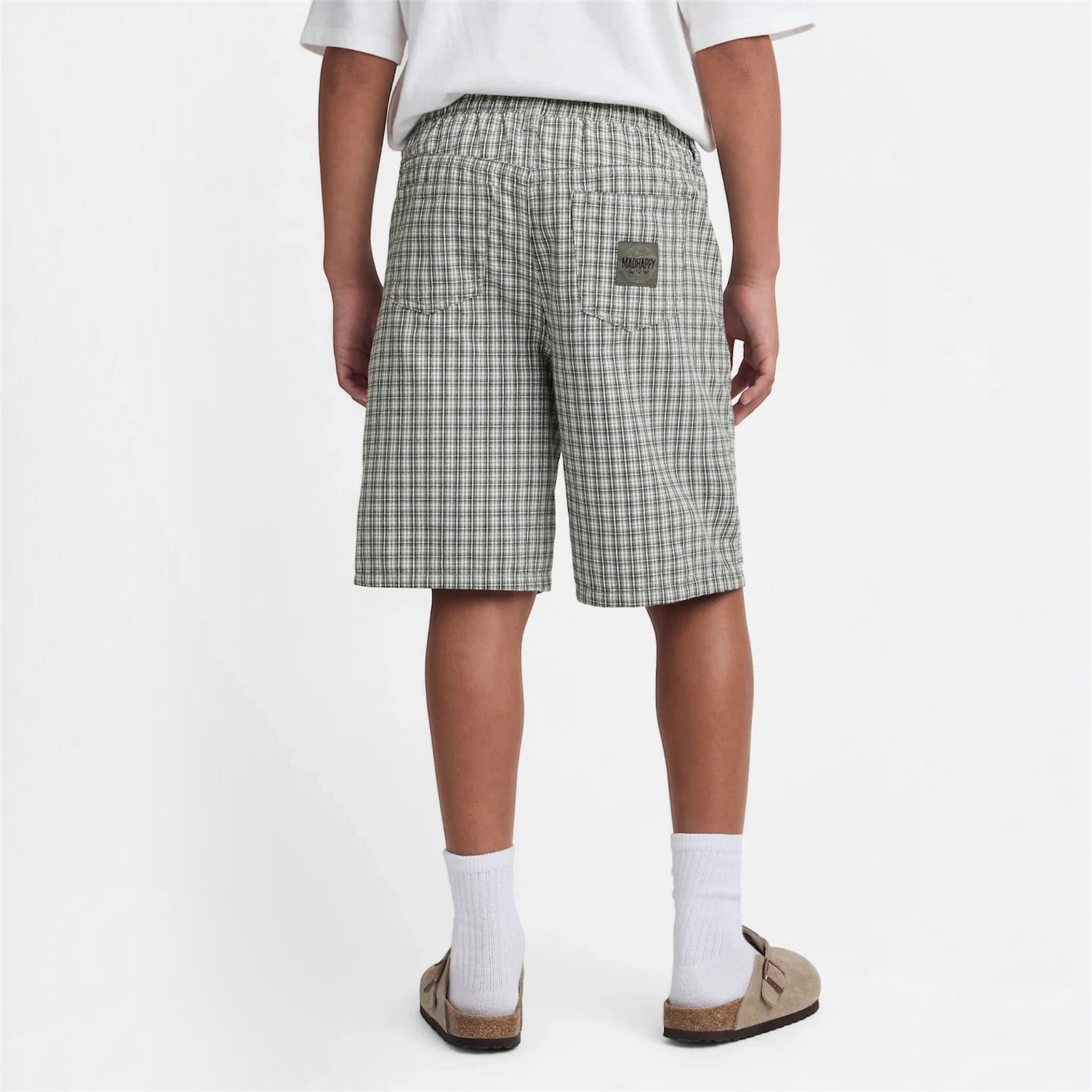 Gap x MadHappy Kids Oversized Plaid Short