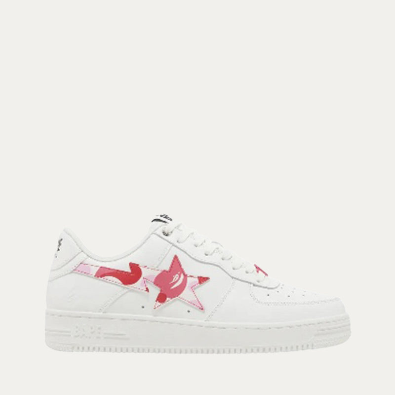 A Bathing Ape Bape Sta Low ABC Camo White Pink