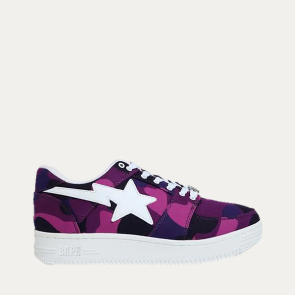 A Bathing Ape Bape Sta Low Camo Purple