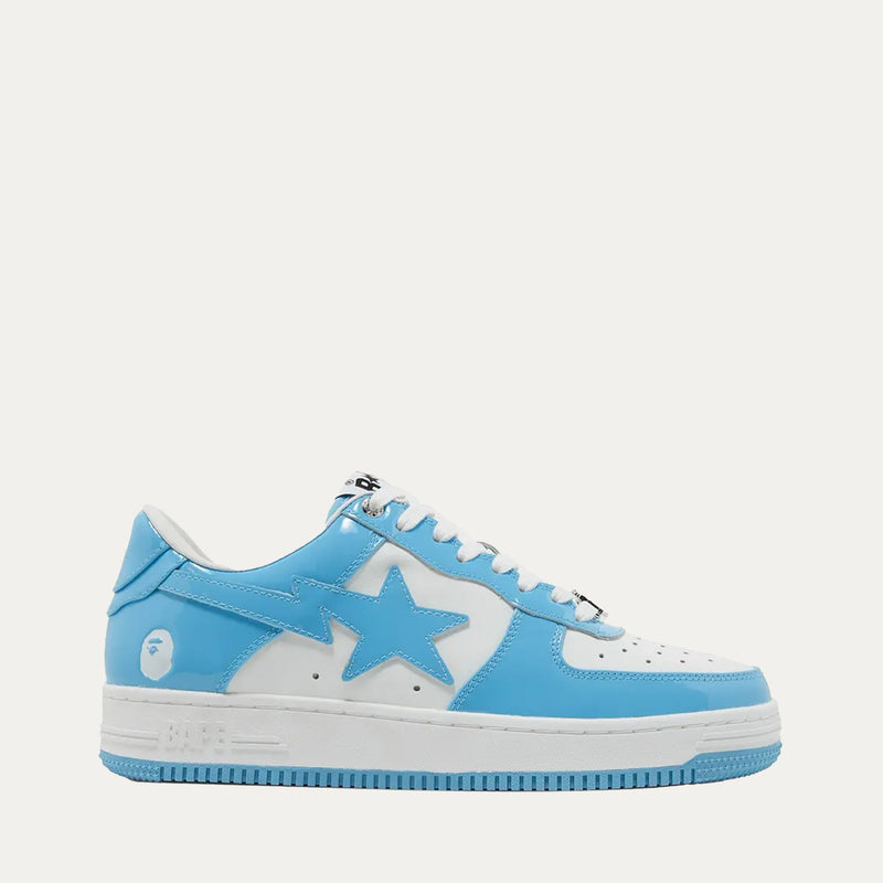 A Bathing Ape Bape Sta Low Patent Blue