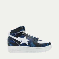 A Bathing Ape Bape Sta Mid Camo Navy