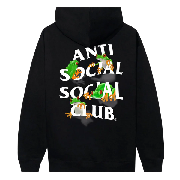 Anti Social Social Club Red Eye Hoodie 'Black'