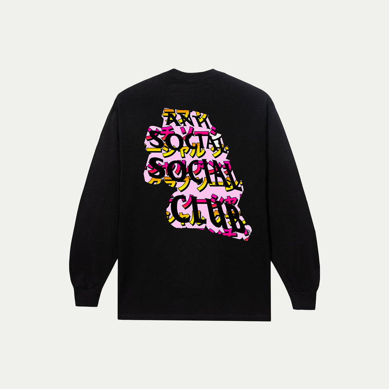 Anti social social club long sleeve shirt best sale