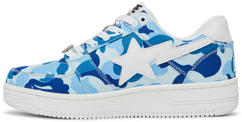 A Bathing Ape Bape Sta Low ABC Camo 20th Anniversary Blue