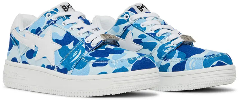 A Bathing Ape Bape Sta Low ABC Camo 20th Anniversary Blue