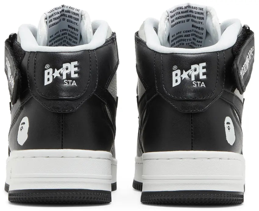 A Bathing Ape Bape Sta Mid Black