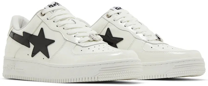 A Bathing Ape Bape Sta Low M2 White Leather