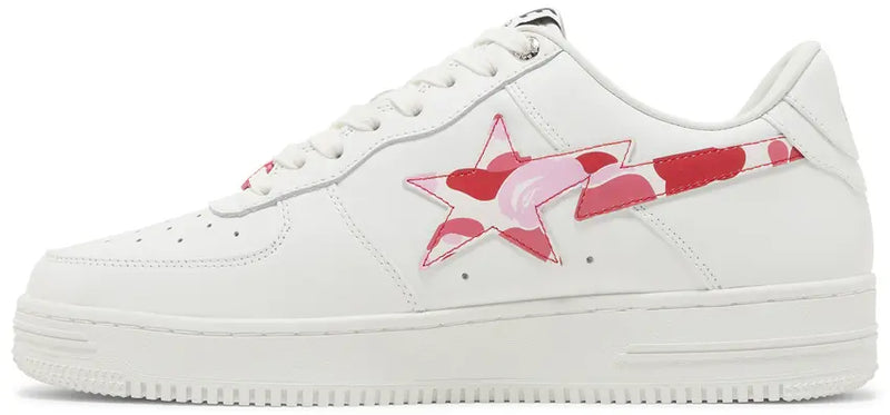 A Bathing Ape Bape Sta Low ABC Camo White Pink