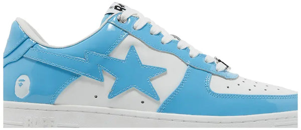 A Bathing Ape Bape Sta Low Patent Blue