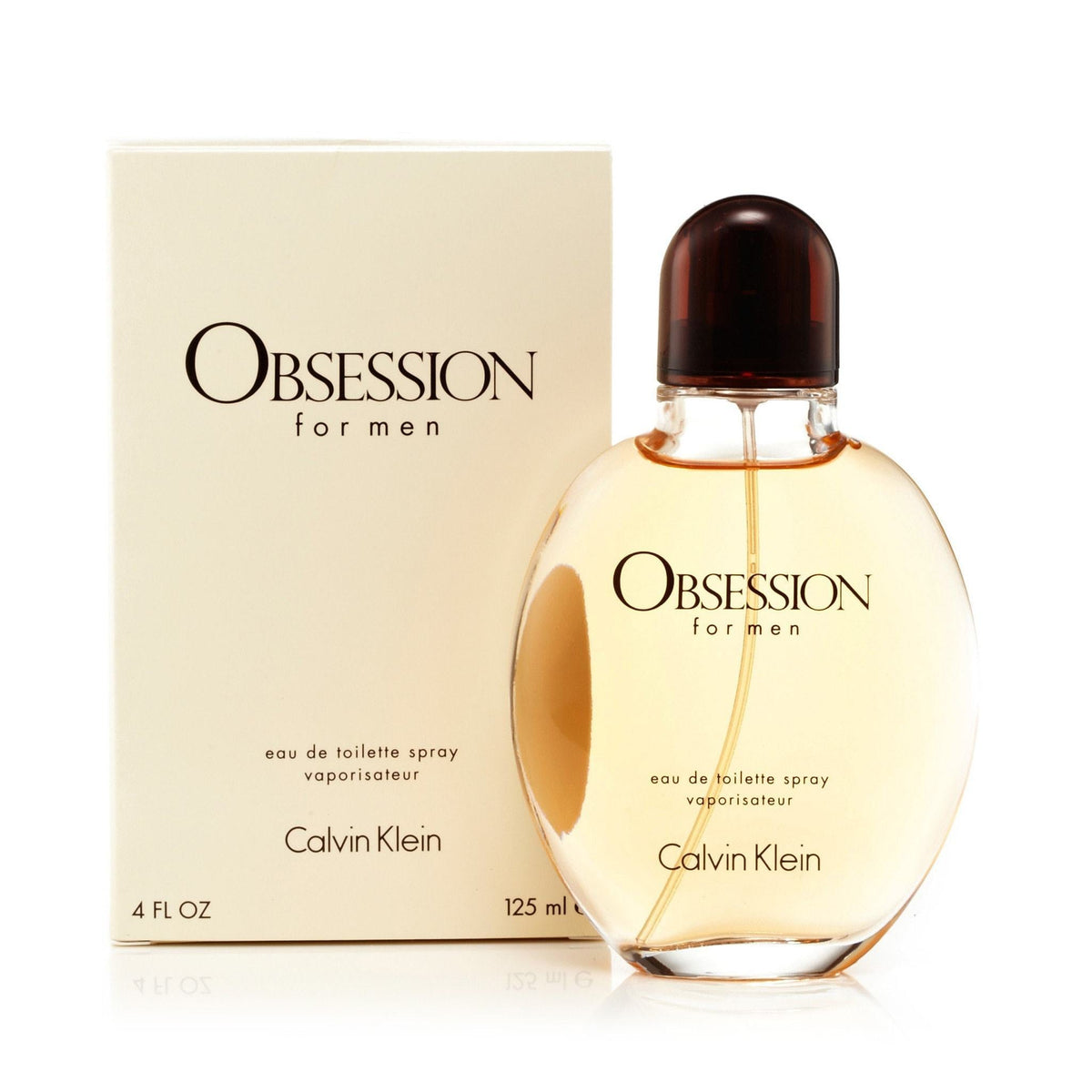 Calvin Klein Obsession Eau De Toilette Spray for Men 4oz/125ml