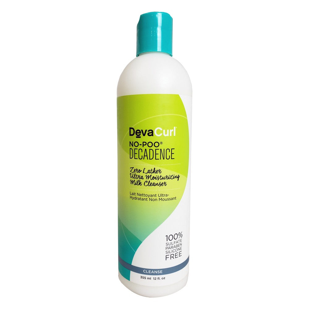 Devacurl No-Poo Decadence Cleanser and One Condition Decadence Conditioner 12oz Each Duo