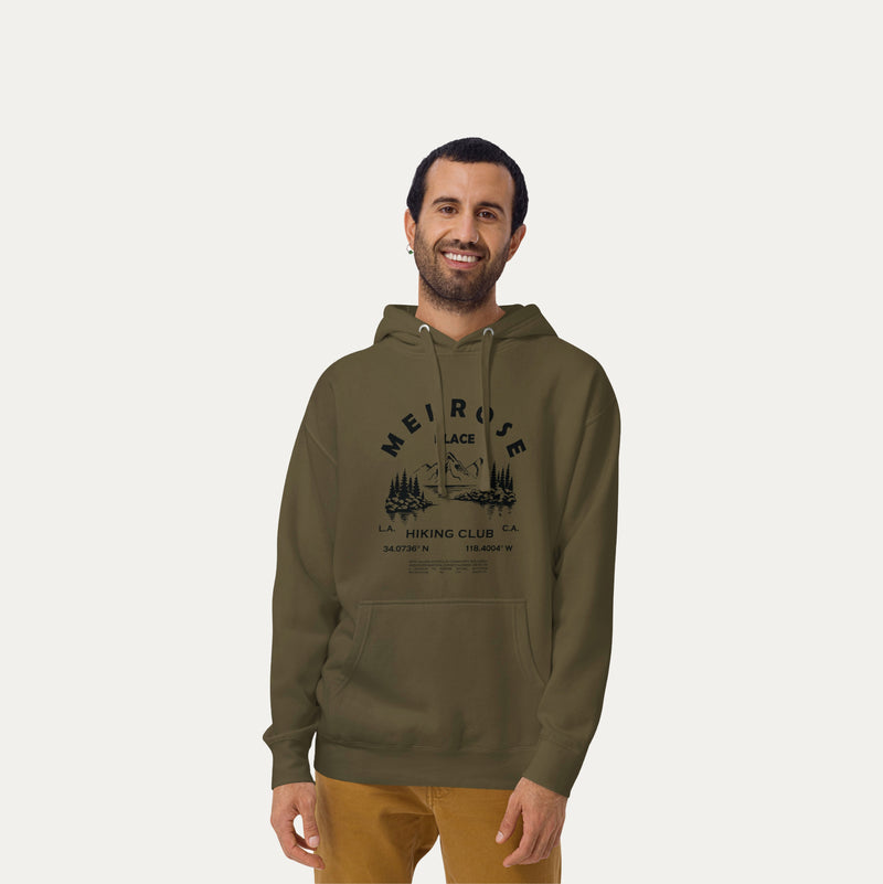 Melrose Place Hiking Graphic Hoodie