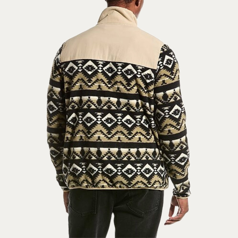 Men's Printed Fleece Jacket