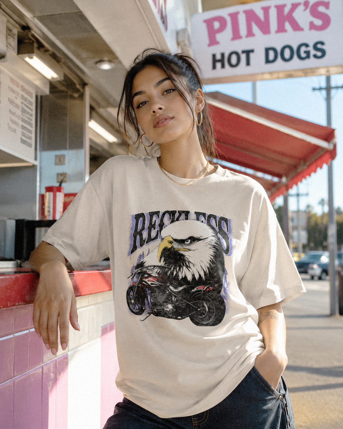 American Venom T-Shirt - Natural