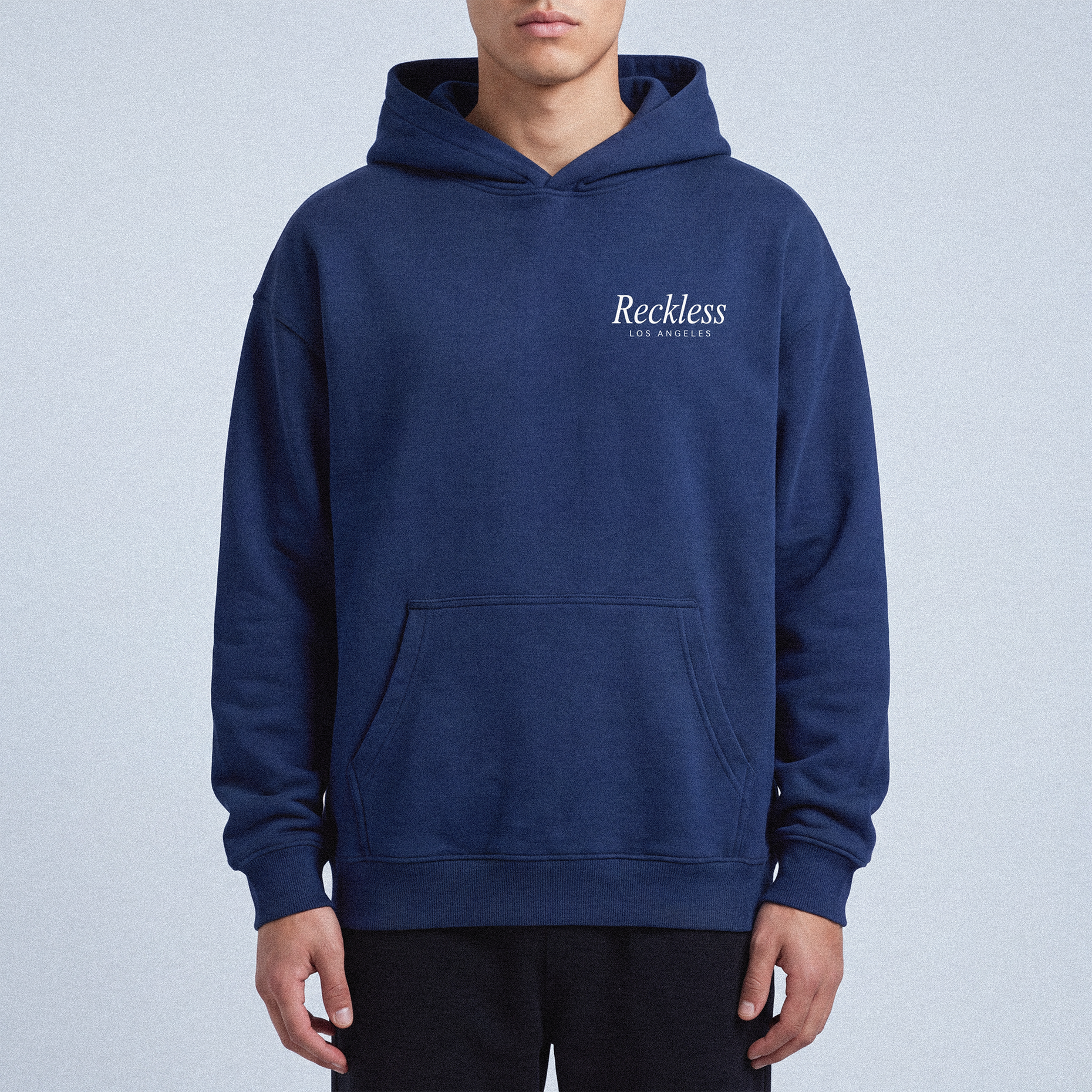 Sincerely From LA Hoodie in Navy