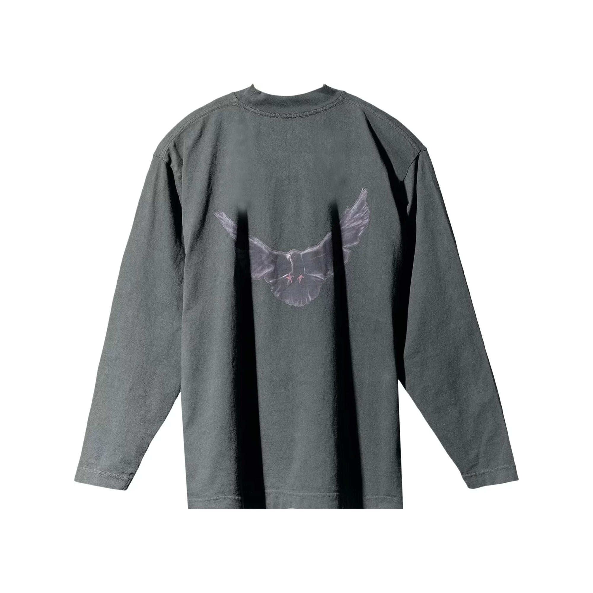 トップス YEEZY GAP BALENCIAGA DOVE LONGSLEEVE TEE Yeezy Gap Engineered by Balenciaga Dove Long-Sleeve Tee - Dark Green