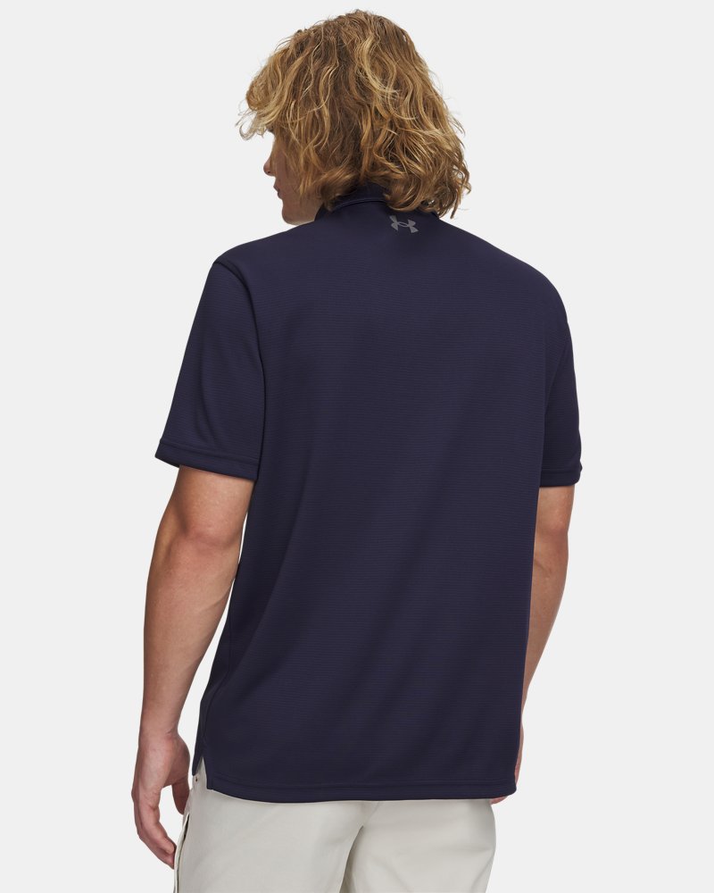 UNDER ARMOUR Tech Polo - Midnight Navy/Graphite/Graphite