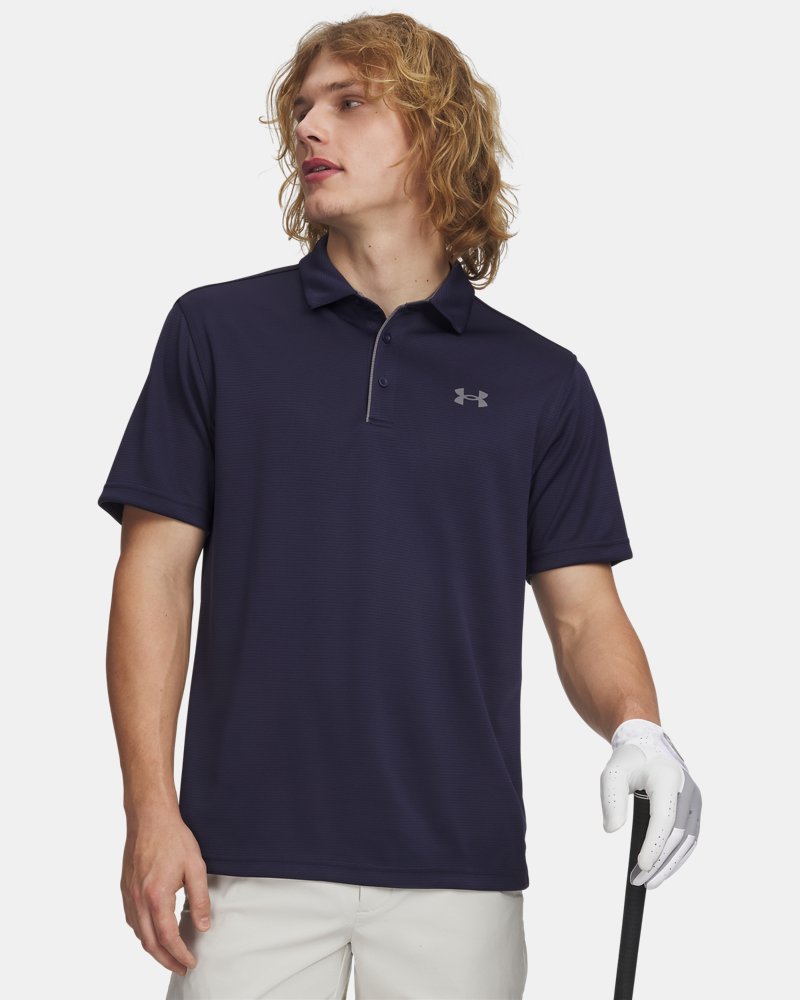 UNDER ARMOUR Tech Polo - Midnight Navy/Graphite/Graphite
