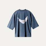 yeezy-gap-engineered-by-balenciaga-dove-3-4-sleeve-tee-dark-blue