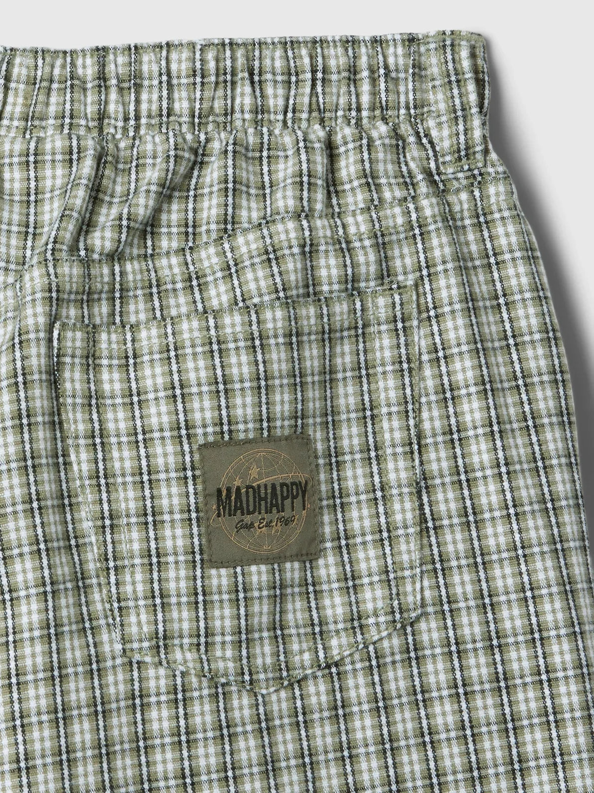 Gap x MadHappy Kids Oversized Plaid Short