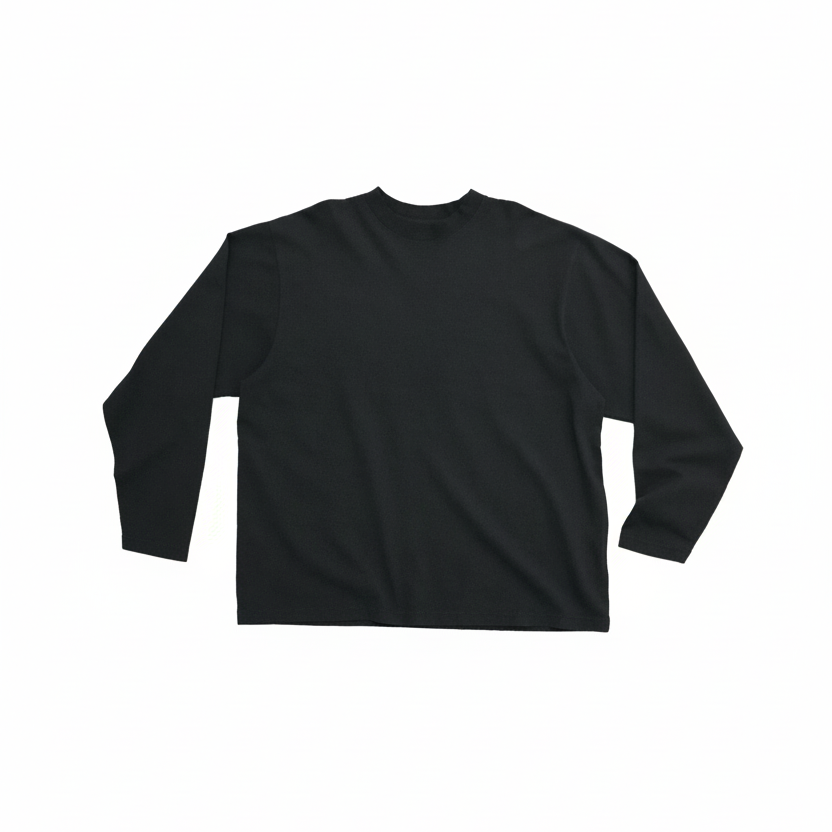 Yeezy Gap H03 REGULAR FIT LS TEE BLACK