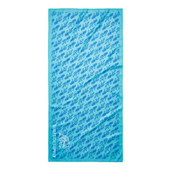 Hula Girl Towel - Blue