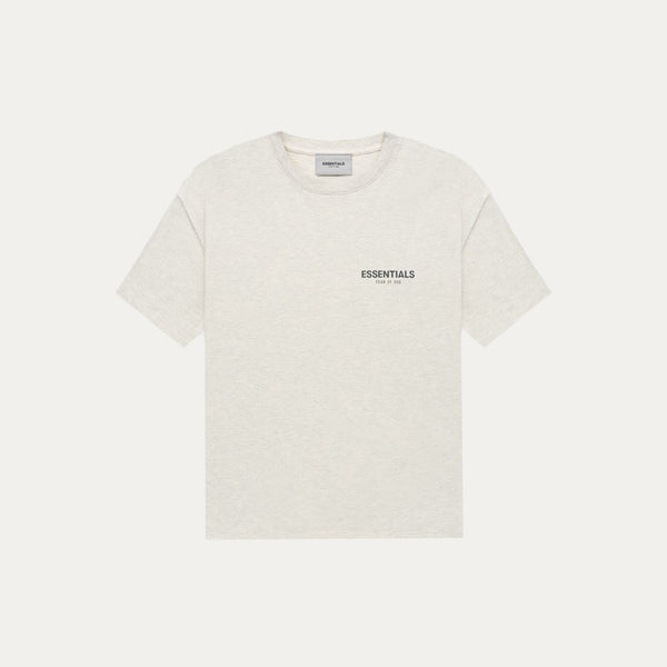 Fear of God Essentials Core Collection Tee Light Heather Oatmeal