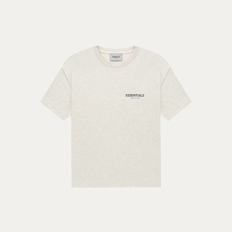 Fear of God Essentials Core Collection Tee Light Heather Oatmeal