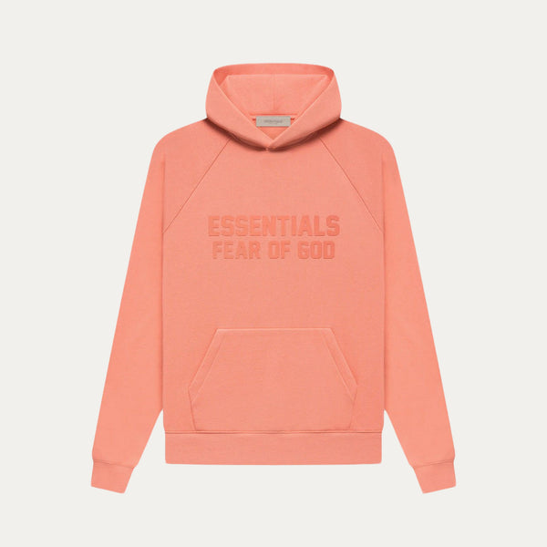 Fear of God Essentials Hoodie Coral