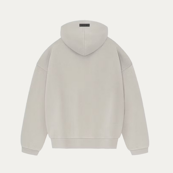 Fear of God Essentials Hoodie Silver Cloud