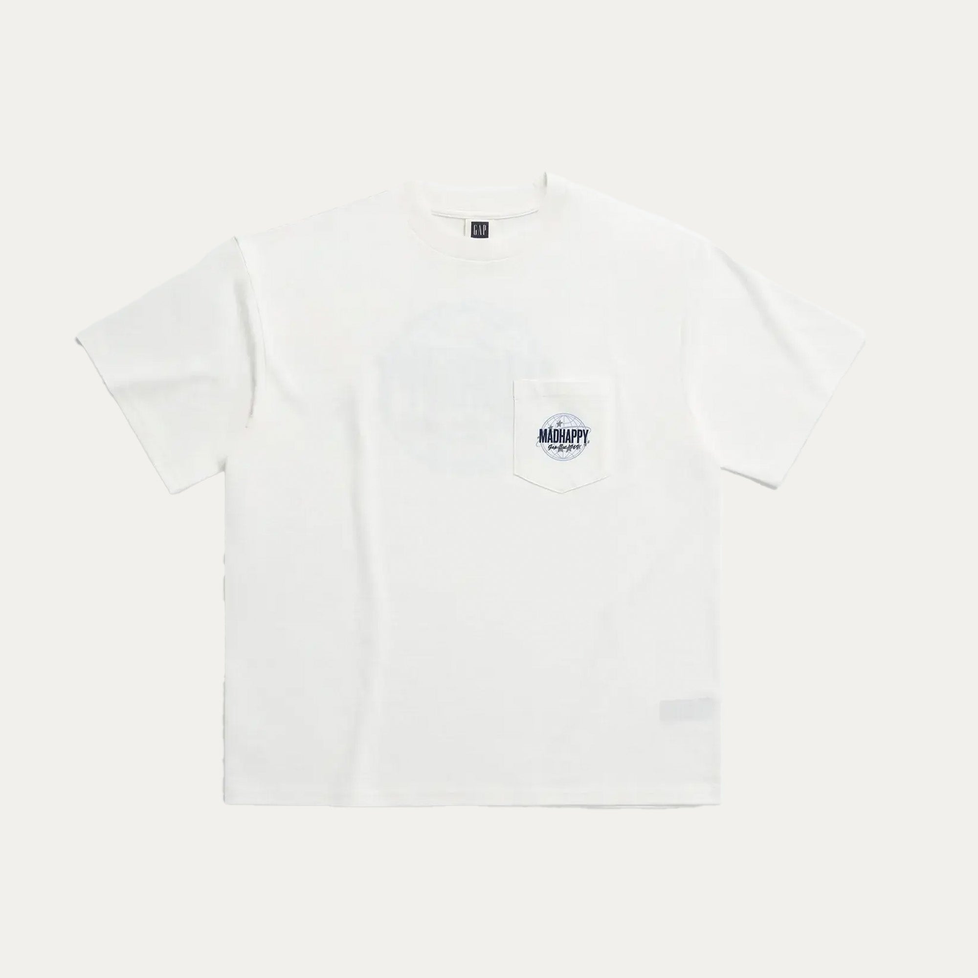 Gap x MadHappy Globe Pocket Tee