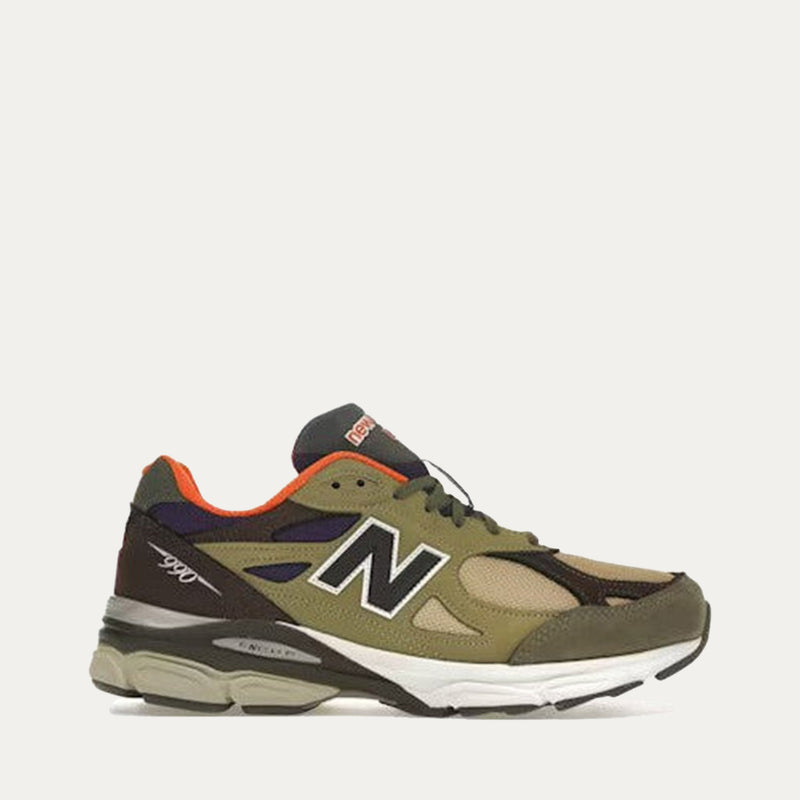 New Balance 990v3 MiUSA Teddy Santis Khaki Orange