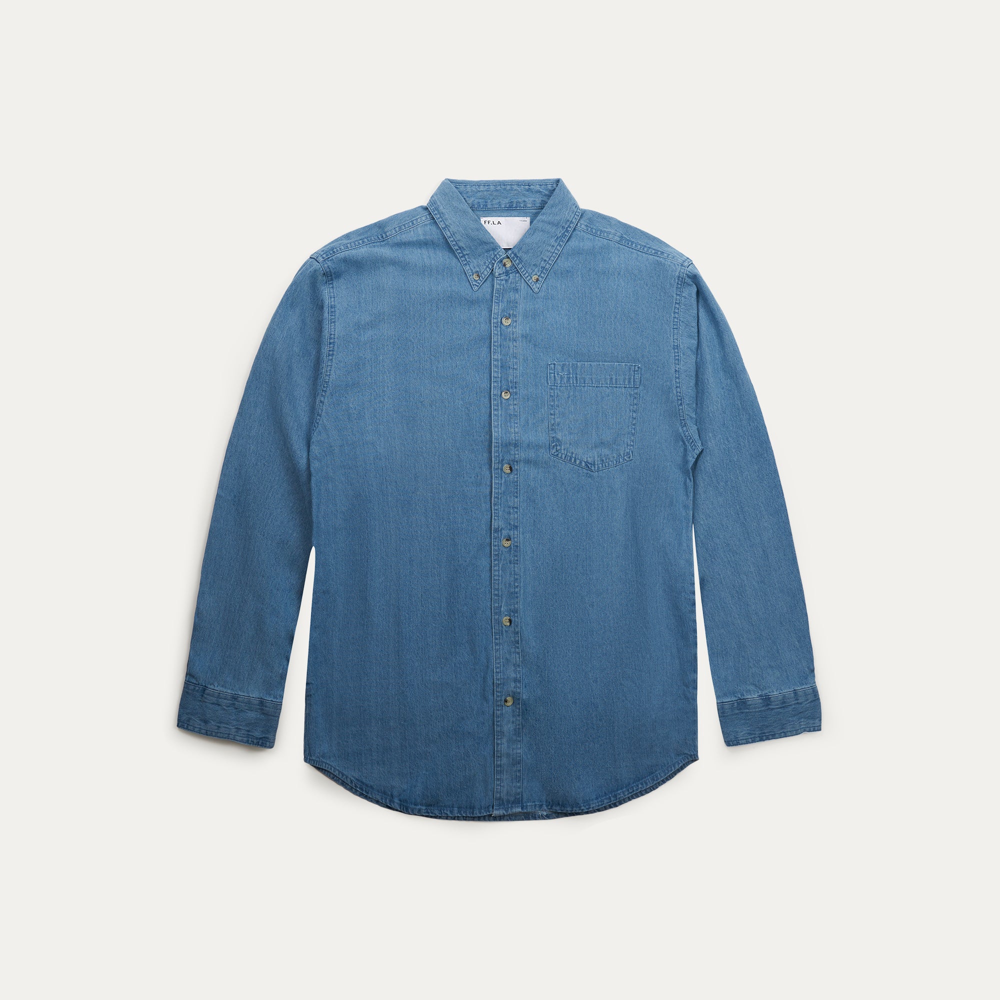 Declan Long Sleeve Denim Shirt