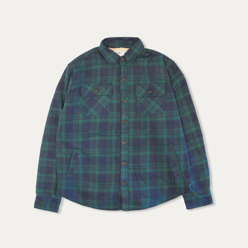Grant Flannel Sherpa Lined Shirt Jacket – New Republic