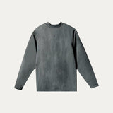 yeezy-gap-engineered-by-balenciaga-logo-long-sleeve-tee-dark-green