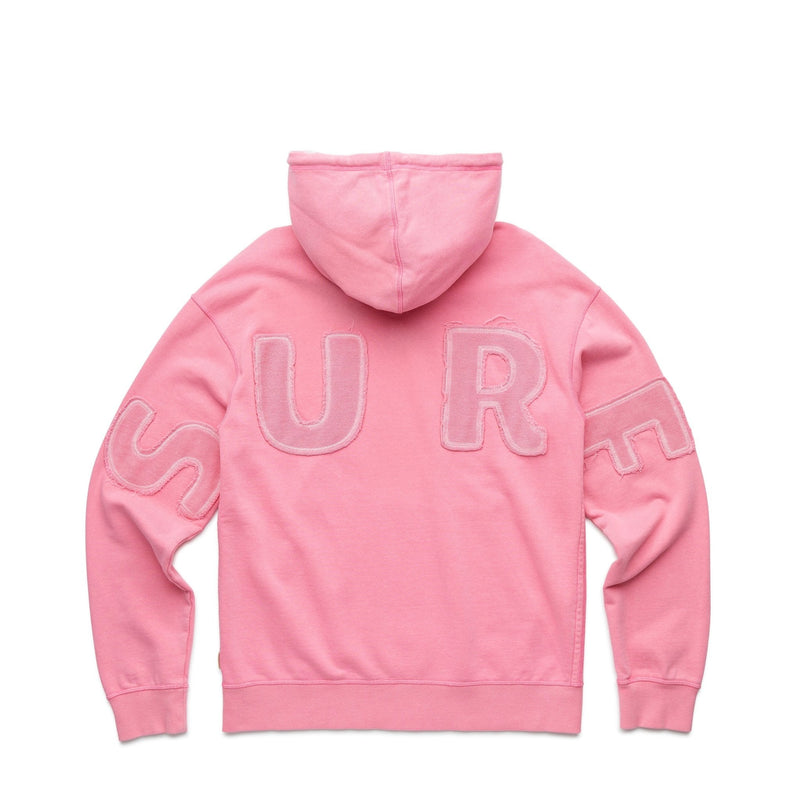 Surf Embroidered Hoodie - Rose