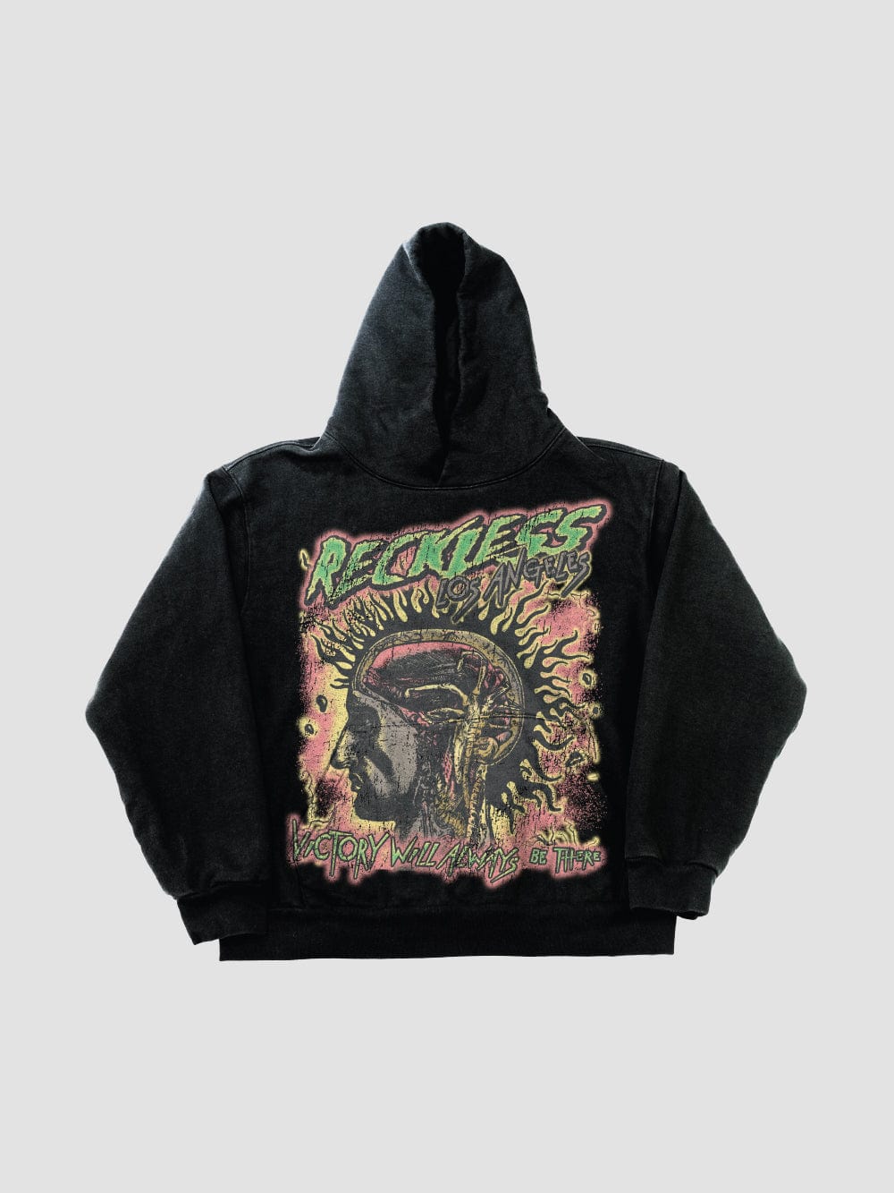 Metalhead Hoodie - Black