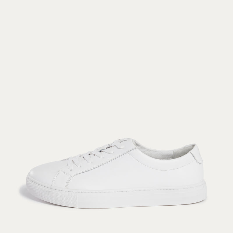 White Leather Sneakers 01833MBYZC01 - Deery