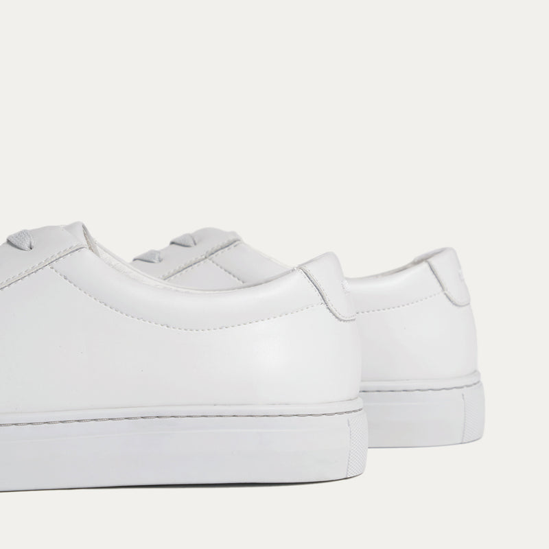 Kurt Leather Sneaker White: Timeless Style with Modern Edge
