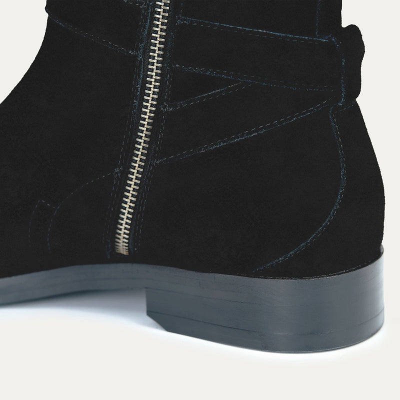 Open Box Maison Suede Jodhpur Boot