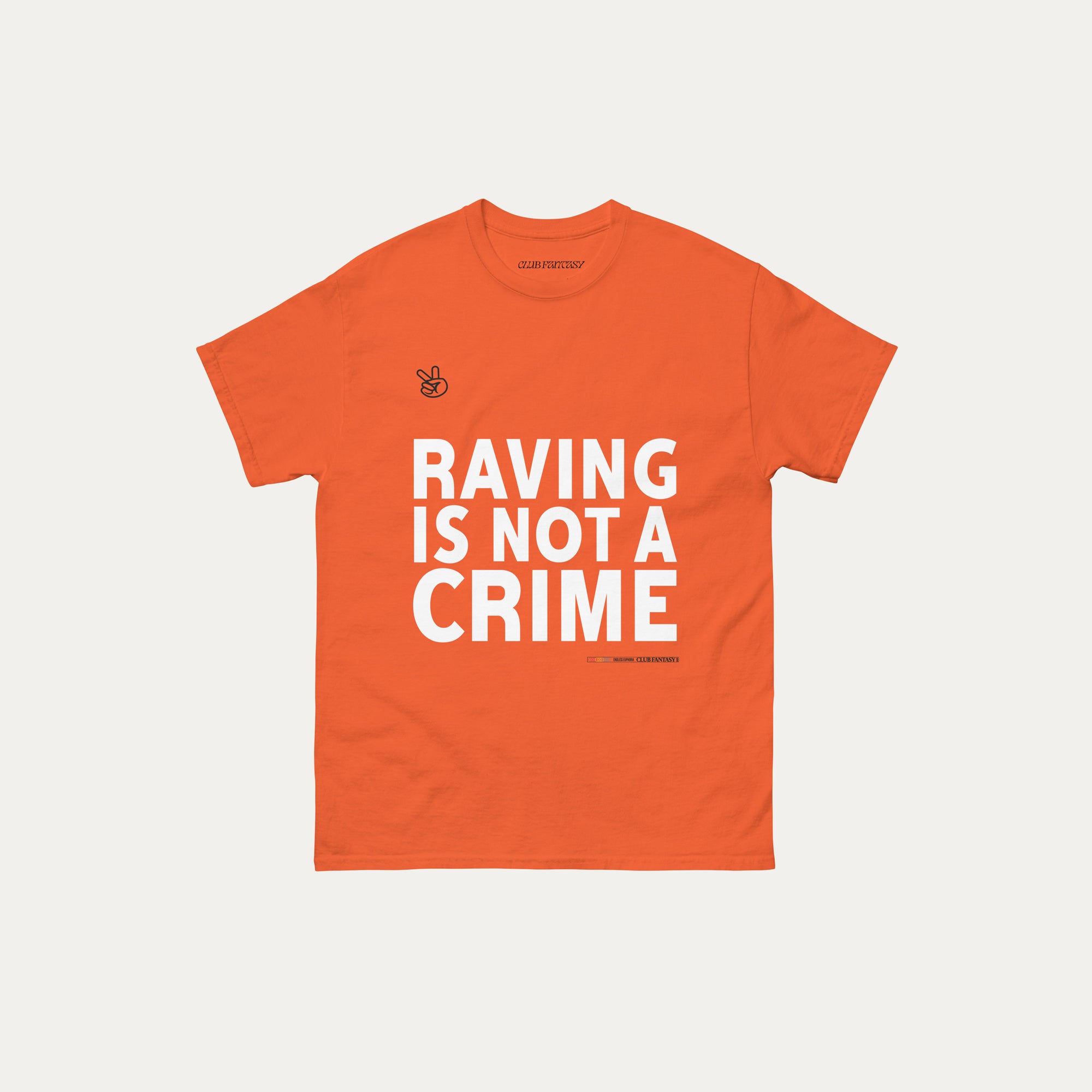 Raving Is Not A Crime Graphic Tee