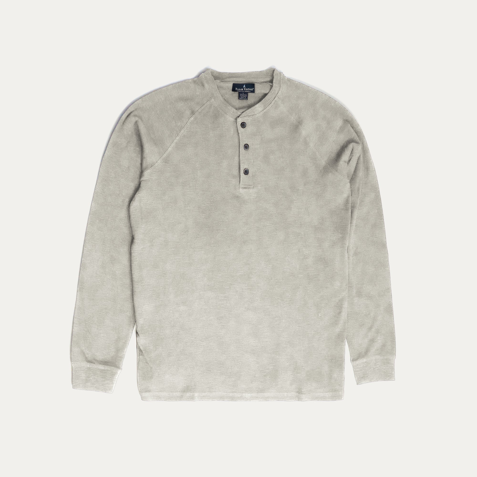 Quinn Long Sleeve Waffle Henley