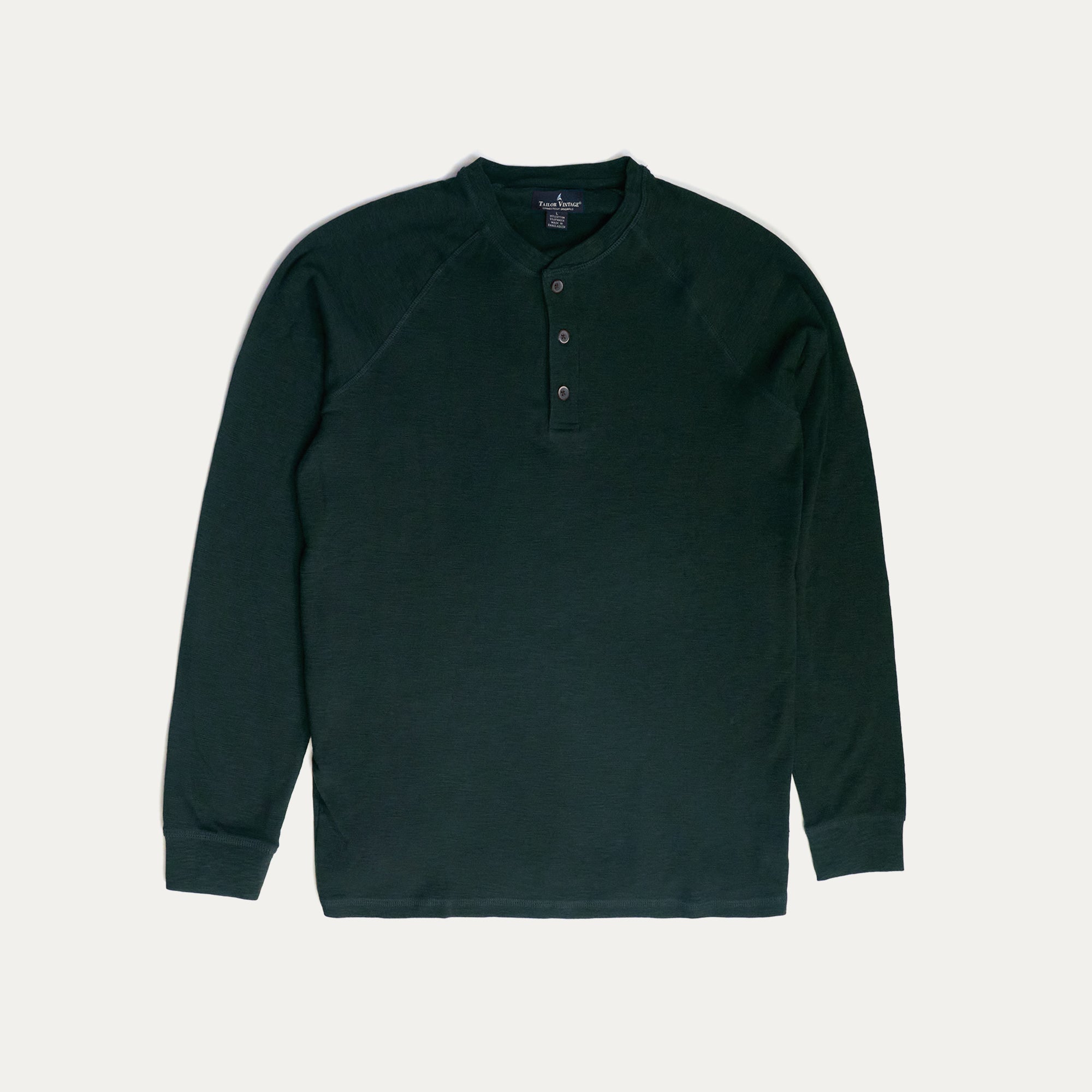 Quinn Long Sleeve Waffle Henley